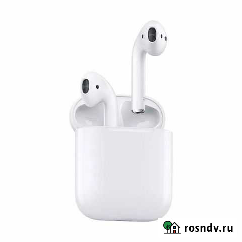 Беспроводные наушники apple airpods оригинал бу Кировск - изображение 1
