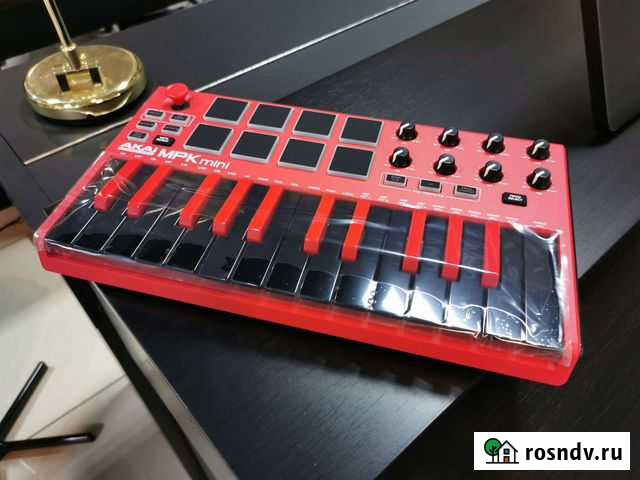 Akai MPK mini 2 RED Миди клавиатура Новосибирск - изображение 1