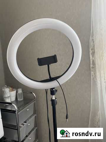 Кольцевая лампа со штативом 26 см Джанкой - изображение 1