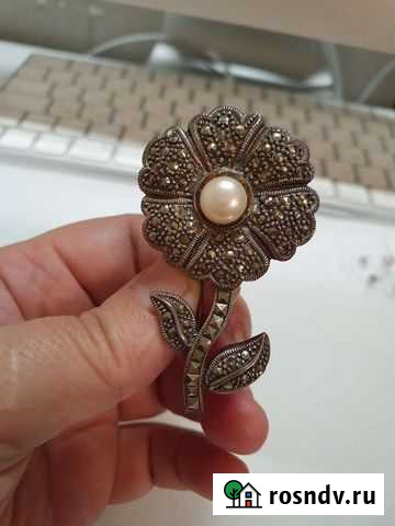 Брошь серебряная Набережные Челны - изображение 1