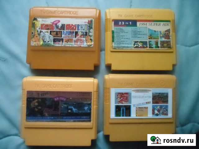 TV. Game. Картриджи 90-е.Денди Петропавловка - изображение 1