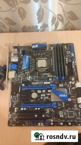 Комплект мат.плата + проц + память Петрозаводск - изображение 1