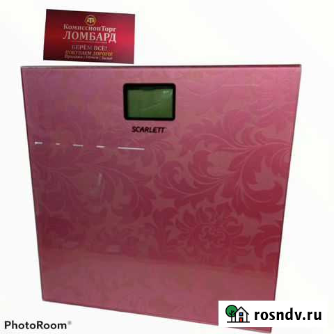 Весы электронные Scarlett SC-217 PN Кемерово - изображение 1
