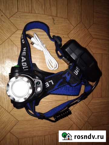 Налобный фонарь с сенсором Алексин - изображение 1