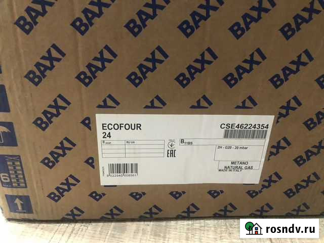 Котёл газовый двухконтурный baxi eco four 24 Наро-Фоминск - изображение 1