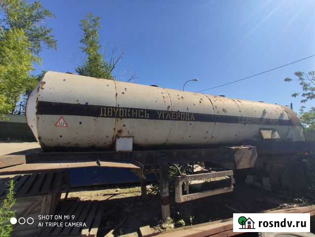 Полуприцеп химическая цистерна Алексеевка Химмаш ЦЖУ-10-1,8 Самара - изображение 1