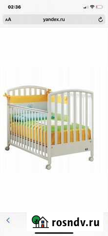 Детская кровать с ортопедическим матрасом и бортик Уфа - изображение 1