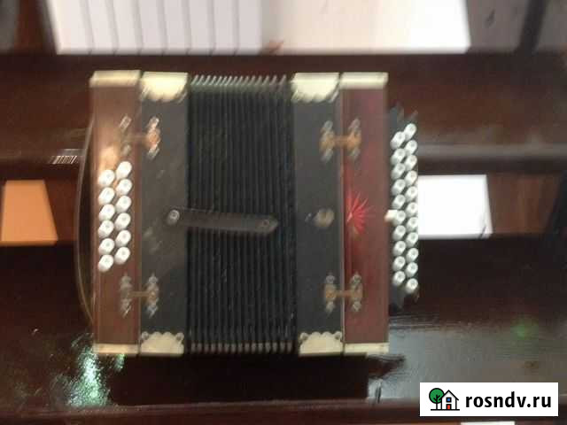 Гармонь старинная самодельная Ждановский - изображение 1