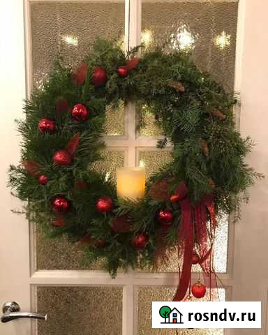 Новогодние венки и композиции Котлас - изображение 1