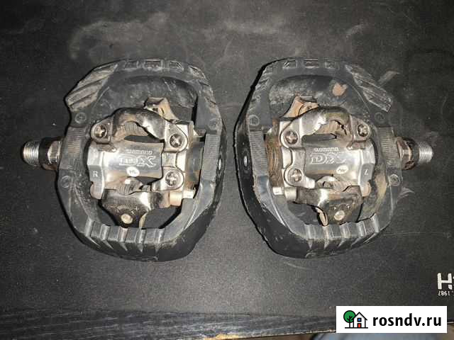Контактные педали shimano dx Хотьково - изображение 1