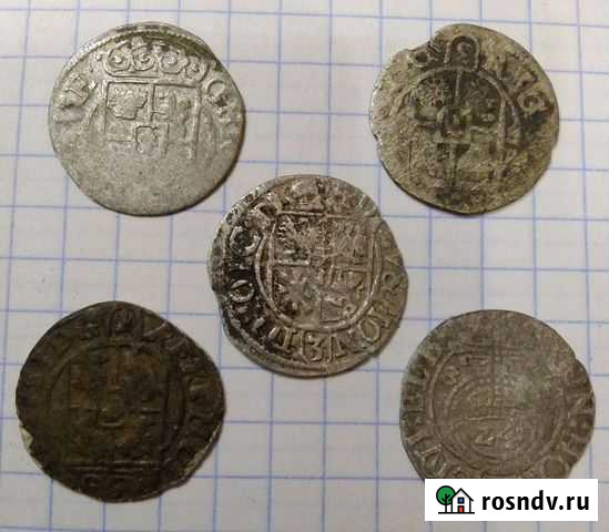 Средневековое Серебро - 5шт Боровск - изображение 1