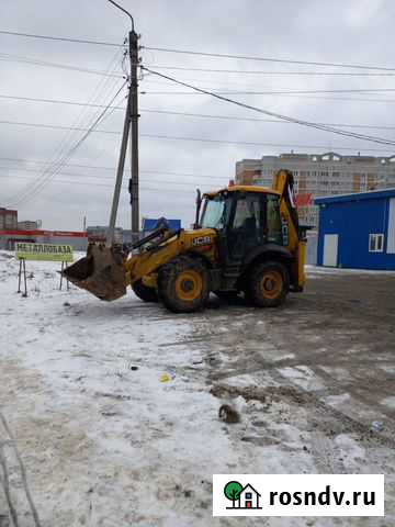 Аренда jcb 3 cx super очистка, уборка, вывоз снега Белоусово - изображение 1