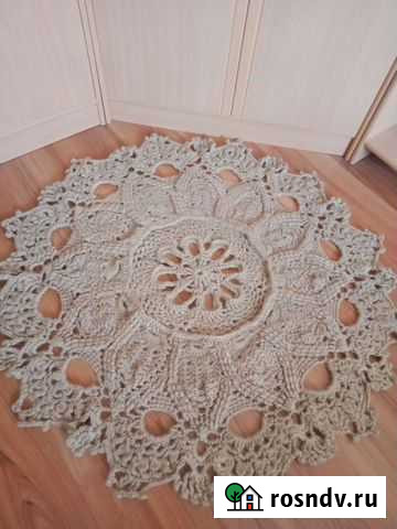 Коврик вязанный из джута Старый Оскол - изображение 1