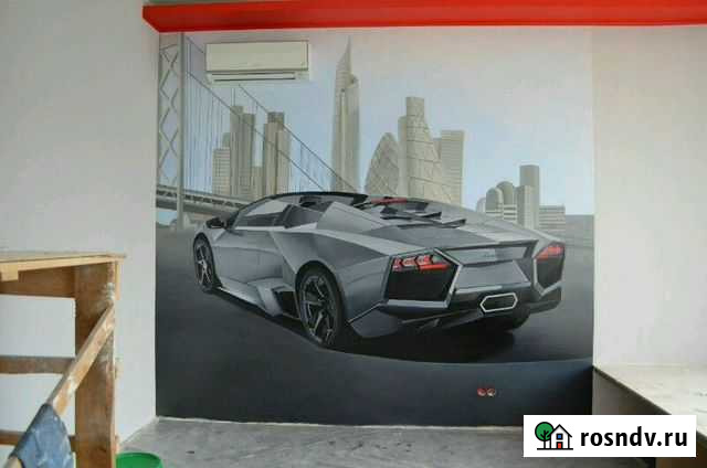 Художественная роспись стен Новочеркасск - изображение 1