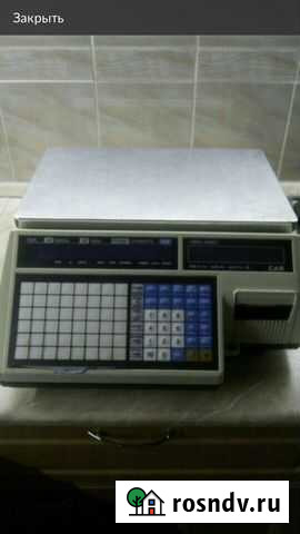 Весы чекопечатающие CL 5000 CAS Березники - изображение 1