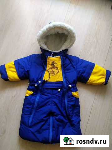 Зимний комбинезон-трансформер для мальчика Рязань - изображение 1