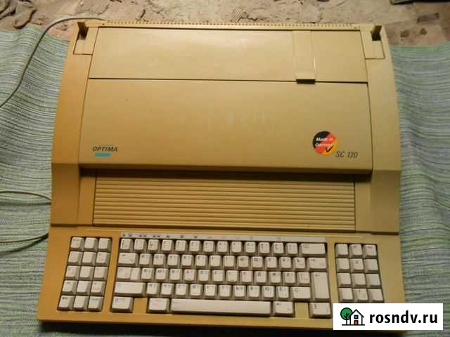 Электрическая печатная машинка Optima SC130 Саратов - изображение 1