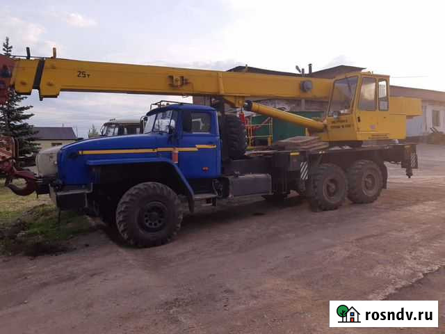 Услуга Автокрана 25т, ца-320 Бавлы - изображение 1
