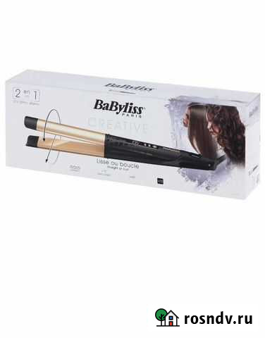 Выпрямитель для волос BaByliss ST440E,черный, золо Липецк - изображение 1