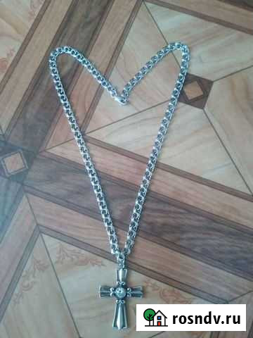 Серебряная цепочка мужская Дубовка - изображение 1