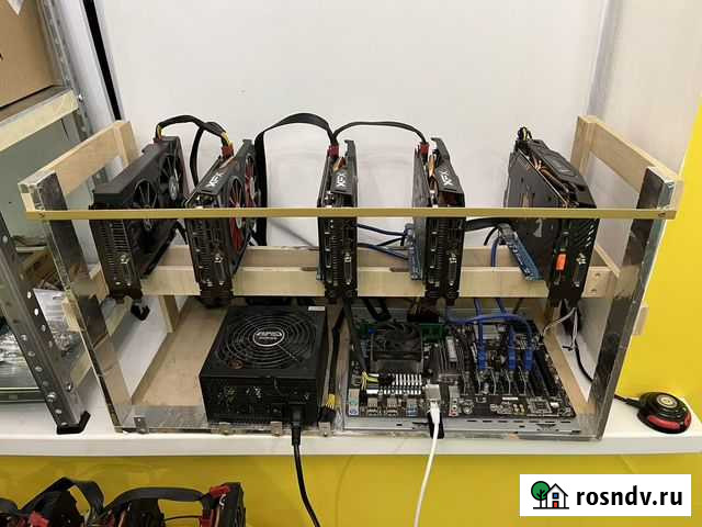 Майнинг ферма rx570 4gb Новороссийск - изображение 1