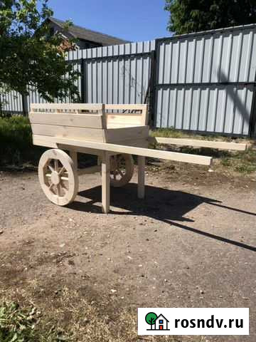 Телега декоративная Псков - изображение 1