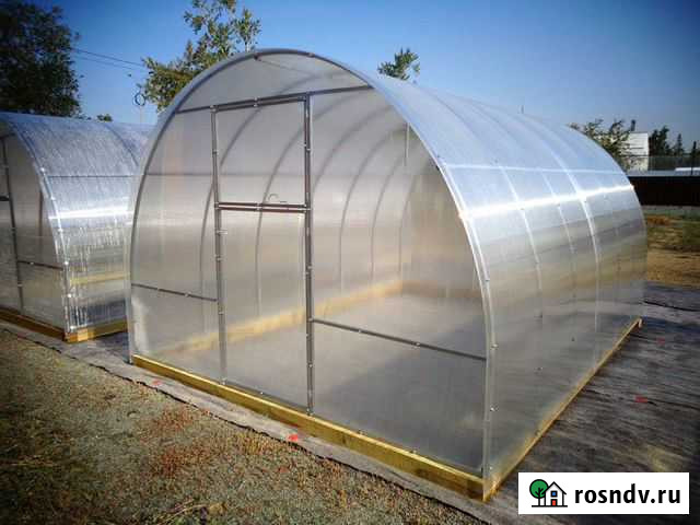 Cадовая теплица 3х6 метров Усиленная Куровское - изображение 1