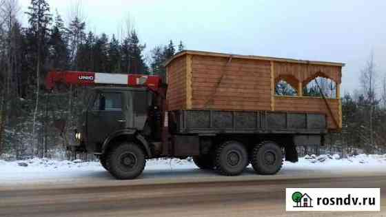 Услуги кран манипулятор вездеход аренда перевозки Великий Новгород