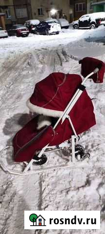 Санки-коляска Pikate Североморск - изображение 1