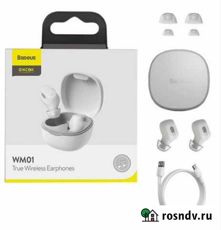Baseus Encok WM01 блютуз наушники Альметьевск - изображение 1