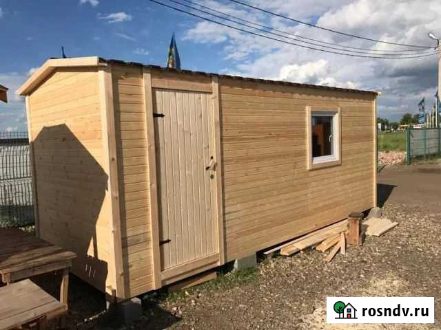 Бытовка 6/2,4 метра жилая Яблоновский - изображение 1