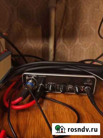 Внешняя звуковая карта Behringer U-phoria UMC22 Севастополь - изображение 1