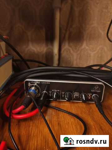 Внешняя звуковая карта Behringer U-phoria UMC22 Севастополь - изображение 1