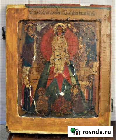 Икона старинная Вознесение Вичуга - изображение 1