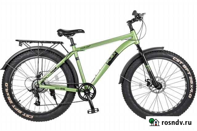 Велосипед Fatbike TT flex 26д зеленый Волгоград - изображение 1