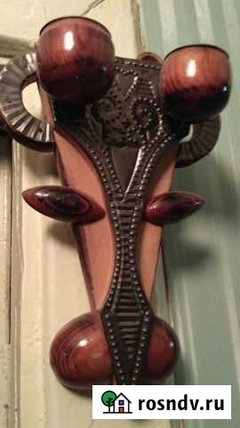 Продам подсвечник деревянный cccр Ялта - изображение 1