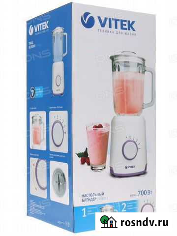 Блендер Vitek VT-8512 белый Сосногорск - изображение 1