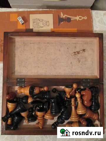 Шахматы деревянные СССР + поля для шахмат и шашек Йошкар-Ола - изображение 1