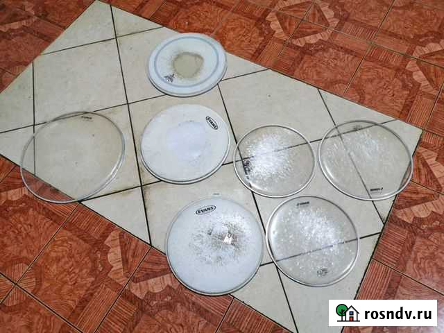 Пластики б.у на ударную установку Коломна - изображение 1