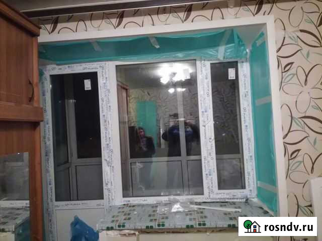 Пластиковая дверь (выход на балкон) Казань - изображение 1