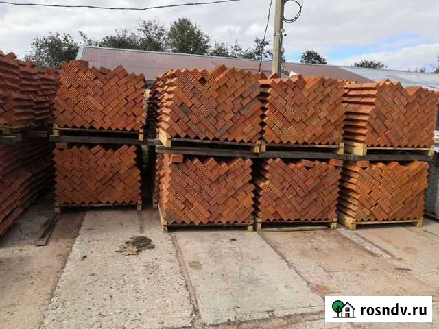 Кирпич м125 красный одинарный Ново-Талицы - изображение 1