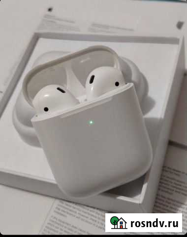 Airpods 2 люксовая копия Астрахань - изображение 1