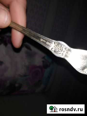 Ложка столовая серебро1938 года Каменка - изображение 1