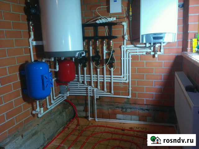 Монтаж отопления, водопровода, канализации Майкоп - изображение 1