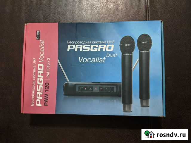 Вокальная радиосистема pasgao PAW120+PAH315 Сочи - изображение 1