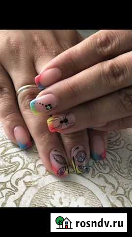 Маникюр с покрытием гель лак на дому Балашиха - изображение 1