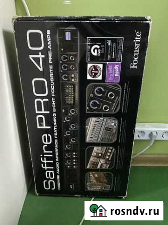 Focusrite saffire pro 40 Балашиха - изображение 1