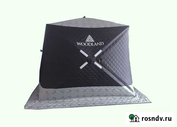 Зимняя палатка куб Woodland/Woodline Ultra, трехсл Смоленск - изображение 1