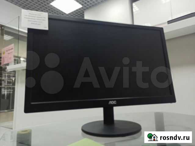 Монитор AOC 19 дюймов HD 1376x768 60Hz Калининград - изображение 1