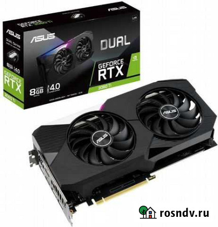 Asus RTX3060Ti Dual Смоленск - изображение 1